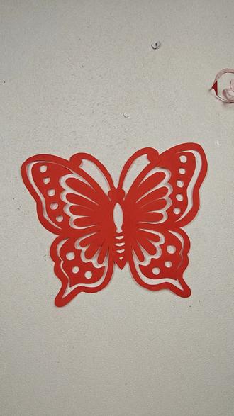 今日手作:对称蝴蝶 #剪纸 #非遗 #手工 #对称美学 #我的手工日常