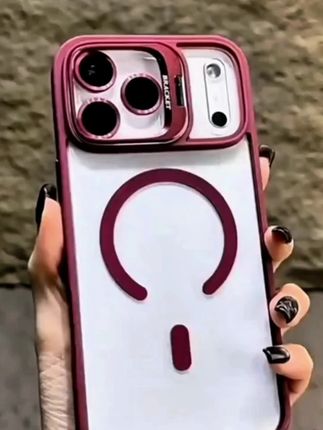 适用iphone17promax手机壳磁吸镜头隐形支架苹果16/15透明壳14pro#手机壳 #磁吸手机壳 #支架手机壳#在抖音入手好好东西#数码科技