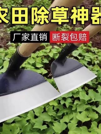 如果你家还有闲置的荒地,一定要试试这把锄头,它是锰钢锻打而成的,不仅坚固耐用,而且非常轻便,干活的时候一点也不累手,不管是翻土还是除草都特别轻松。有了它,你一个人就能搞定十亩地,省下来的工钱足够买好几把锄头了!喜欢的朋友赶紧点击下方链接下单吧!