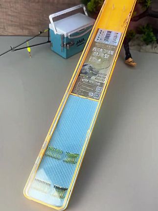 久岩无结子线金海夕双钩,钓鲫鲤鳊等大小鱼通吃! #大小鱼兼顾钩 #久岩子线鱼钩 #钓鱼必备钩 #无结子线双钩 #金海夕成品钩