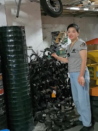 今天给贵州省铜仁市石阡县聚凤乡普乐寨的粉丝发的这款新型防缠刀#三农 #防缠刀 #微耕机刀具 #
