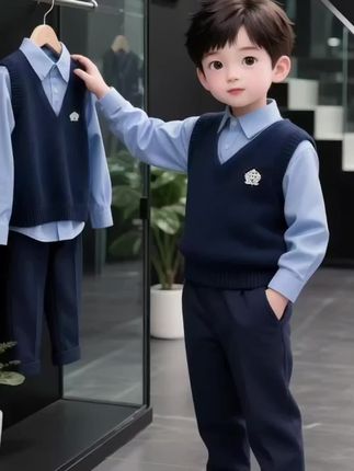 又酷又帅的套装来了,秋冬款的过度非他不可,要风度也要温度,儿子的这套学院风套装,被邻居妈妈们挎爆了#学院风穿搭 #又是跟着人类幼崽学穿搭的一天 #早秋冷冽又随性的气质穿搭 #预制国庆出游穿搭 #潮童必备 @抖加🔥上热门🔥dou+🔥热点宝