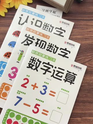 #幼儿园#中大班 可以练习的#数感启蒙练习册,题型丰富多样,彩图大字,孩子喜欢,每日一练,提升孩子的数感思维!#幼儿启蒙 #幼小衔接