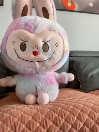这款拉布布毛绒公仔也太可爱了!好朋友你会送我的吧~爆款公仔毛绒玩具玩偶抱枕礼物抓机娃娃儿童生日礼物#毛绒玩具 #阔爱炸了 #少女心爆棚 #礼物#七夕礼物