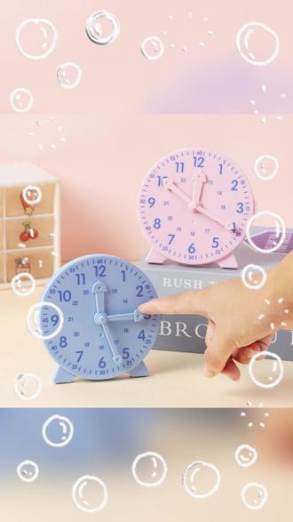 二下要学时间,假期可以认一认钟表哈 #二年级 #时间 #寒假 #预习