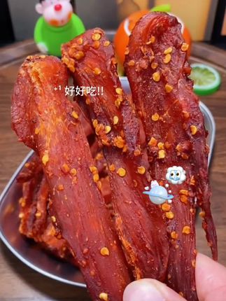#鸡肉干 #低卡低脂餐 #下酒菜 #解馋 #超便宜超划算