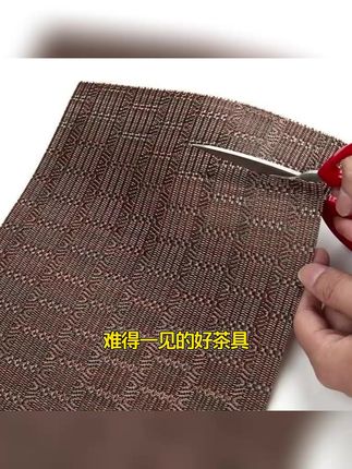 茶具茶道零配件纤维茶盘垫竹茶席隔热垫手绘水仙礼瓷茶具茶道用具