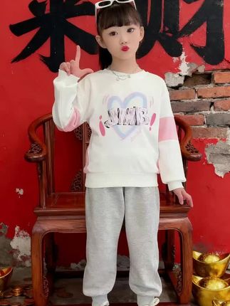 #女童卫衣 #女童中大童卫衣 #女童穿搭 #骗你生女儿 #女儿是用来打扮的