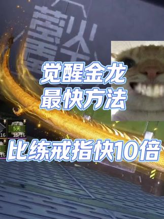觉醒金龙比练戒指还快10倍的方法 #萤火突击 #萤火突击ss6战术新生 #萤火突击攻略 #萤火突击欢乐剧场 #萤火突击出金联盟