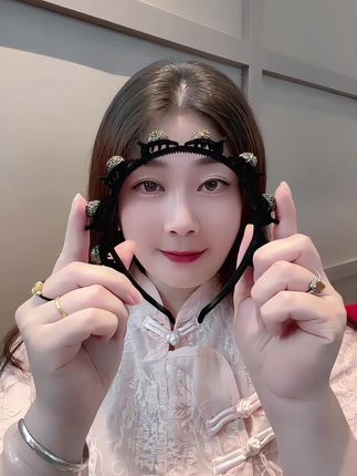 #头饰发饰 #减龄气质 #编发发箍 #优雅气质