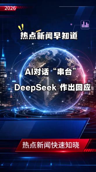 DeepSeek回应模型异常:将优化特殊字符处理能力 #全网热点早知道 #创作者中心 #创作灵感 #热点 #deepsseek