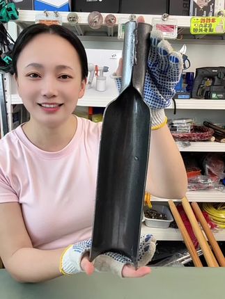 加厚款锰钢洛阳铲农用挖土栽树移苗铲子打洞取土打桩挖坑坚固耐用 #好物推荐 #五金工具 #洛阳铲
