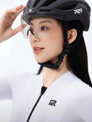 P2R-A20自行车骑行头盔磁吸风镜山地车公路 车新款安全帽户外装备 #骑行头盔推荐 #自行车头盔 #山地车头盔 #磁吸风镜头盔 #骑行装备推荐