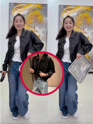女神们一定要买一件这样的皮衣外套穿,上身简直太帅了。配上西裤或者半裙都很不错。它还是一个纯色的款式,很好配衣服。#皮衣#高级感穿搭 #皮衣外套 #秋款新款 #慧慧同款