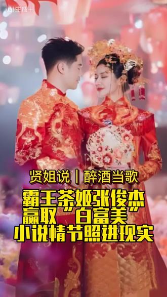 霸王茶姬创始人张俊杰大婚,迎娶天合光能联席董事长高海纯,小说情节照进现实。#霸王茶姬#天合光能#光伏女神#张俊杰