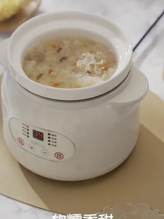 陶瓷电炖锅熬粥专用锅煮粥神器家用多功能全自动煲汤辅食锅养生锅#点击左下方小黄车购买.库存不多能抢到就是赚到@DOU+小助手