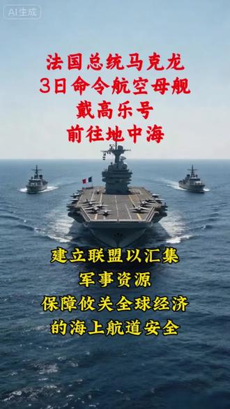 3月3日法航母出动护海上航道