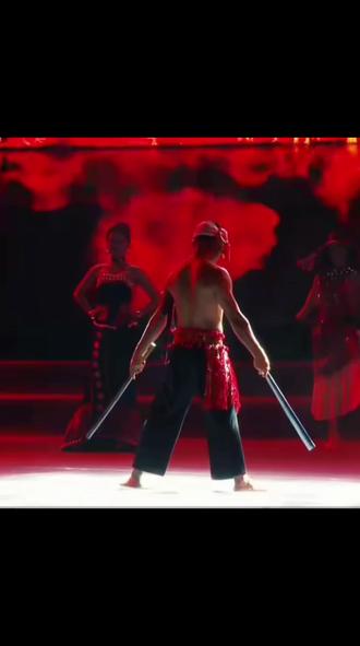 盈江县2026年“德控体旅杯”景颇族非遗织锦服饰大赛决赛开场刀舞表演#盈江 #景颇族 #刀舞 #服饰种草官