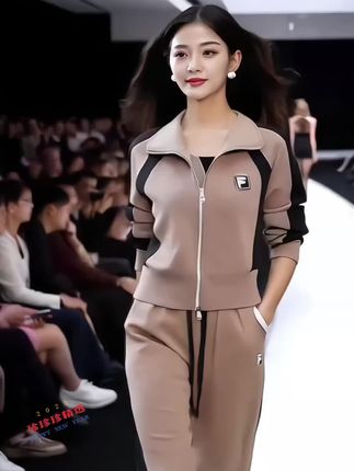 #运动套装 #休闲套装 #减龄套装 #时尚百搭 #胖瘦都能穿