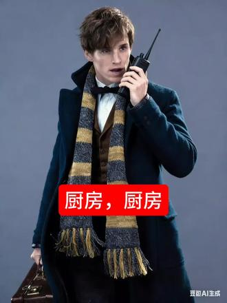 厨房厨房,9号桌有两个老人#哈利波特 #ggad #神奇动物在哪里