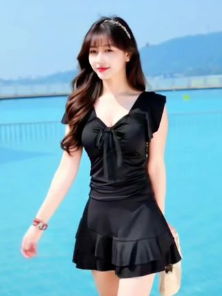 #温泉泳衣 #连体泳衣 #泳衣 #泳衣推荐显瘦遮肉 #一起来玩水