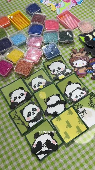 安庆爱拼豆的家人们看过来吾悦B1坐17楼这家稍安勿造新店开业29.9就能不限制时间不限制款拼豆豆。#安庆吾悦广场不限时拼豆#稍安勿造DIY#拼豆 #手工diy #吾悦广场