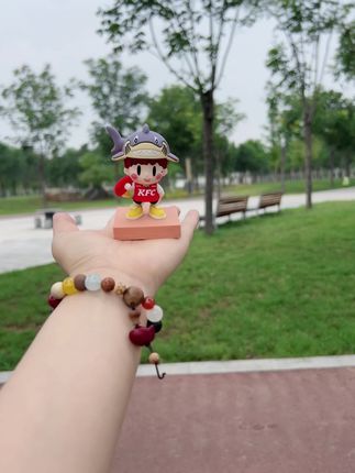 幸福爆满!收到了莎头人像公仔摆件!好开心❤️#莎头#摆件 #5114