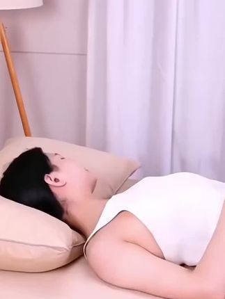 #恒兴百货优选 【升级加热款】艾草颈椎枕多功能枕头热敷可定时调节可拆洗家用枕头