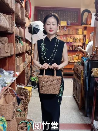 经典款窗花托特包、原创设计、高定系列、非遗传承、值得信赖的品牌#阅竹堂🤝🌹🌹