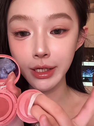 不要放过这个罗小曼,这么韩这么嫩的颜色我怎么现在才发现#腮红 #腮红打法 #平价腮红