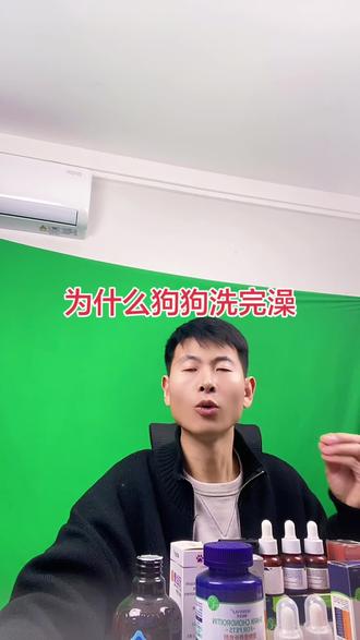 为什么狗狗洗澡完会发了疯一样到处乱跑呢?#新手养狗 #养狗经验分享 #狗狗洗澡 #科学养狗