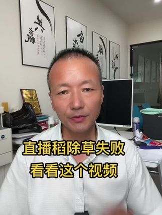 如果你直播稻除草失败,看看这个视频 大龄稗草效果也好#中海聊农业 #利液 #利液卵磷脂