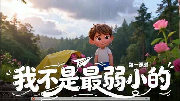 二下《我不是最弱小的》AI赋能这样讲! #小学语文#小学语文公开课#小学语文优质课#二年级语文 #小学老师