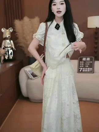 【初羽】夏季新款高级感时尚气质百搭国风长裤套装#优雅气质 #气质女神穿搭 #精致穿搭 #高端大气 #甜美穿搭