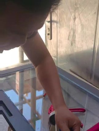 加轴承改装一体化梯头梯片 打胶更干净不卡胶带