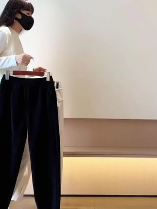 孕妇萝卜裤春秋季外穿休闲运动裤宽松显瘦直筒哈伦裤孕妇裤子秋冬#休闲裤穿搭#阔腿裤穿搭#显瘦裤子#百搭裤子#哈伦裤穿搭
