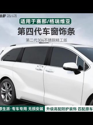 赛那格瑞维亚车窗下饰条十辆赛那格瑞维亚进店就俩都会安装 的车 赛那格瑞维亚车窗下饰条十辆赛那格瑞维亚进店就俩都会安装 的车窗下饰条,黑色车安上更显高级气质,专车专用自带背胶,自己就能动手安装7月14日#赛那格瑞维亚 #车窗饰条 #汽车用品 #车载好物 #lj