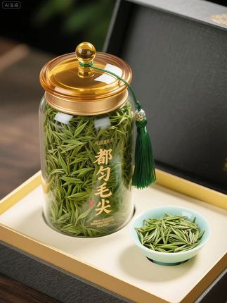 这个就是大家都在找的都匀毛尖茶了,它不仅香气浓郁,而且滋味醇厚,饮后余味犹存,每一口都充满了大自然的味道。茶叶色泽翠绿诱人,冲泡出来的茶汤清澈透亮,让人一看就忍不住想品尝一下。别再犹豫了,快来选购吧,把这份美味带回家,与亲朋好友一同分享!#超便宜超划算 #茶生活 #召唤茶友 #茶香四溢 #以茶会友真诚相待