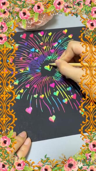得力炫彩刮画纸使用彩色黑色16开a4刮刮画小学生涂鸦纸创意绘 得力炫彩刮画纸使用彩色黑色16开a4刮刮画小学生涂鸦纸创意绘画纸#16开刮画纸 #创意文具 #涂鸦纸 #小学生文具 #彩色刮画纸
