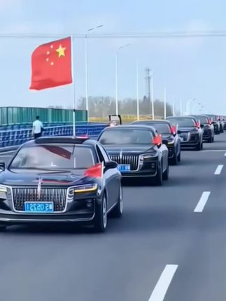 #车载小红旗#吸盘式旗杆#五星红旗#车载装备