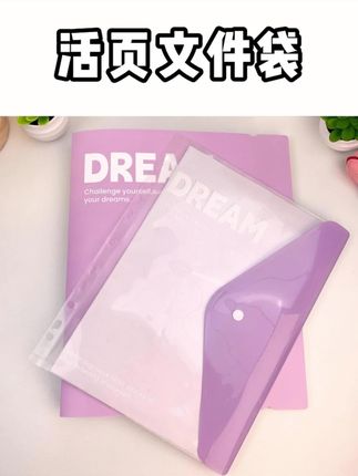 活页#试卷收纳册 还带标签页 ,各种资料都能收纳,怎么没有早点发现它!#文具安利 #文具 #学习用品