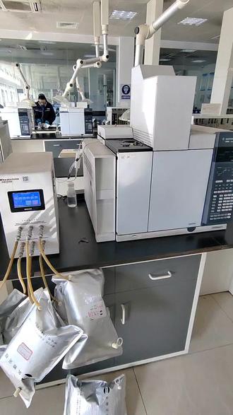 多位气袋进样器可以和气相色谱连接进样,安捷伦,岛津,等国内外设备联机进样,#石油化工 #色谱进样#采样钢瓶
