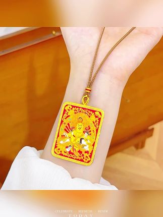 唐卡项链#项链控 #项链吊坠 #百搭款 #饰品首饰 #创意diy