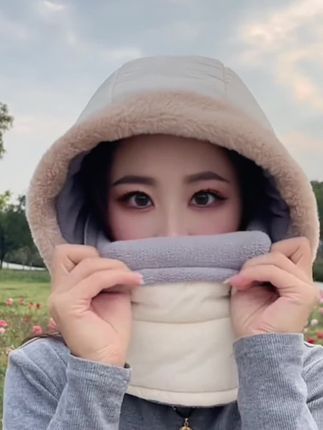 #包头帽 #帽子 #加绒帽子 #加厚帽子 #保暖帽子