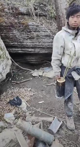 荒野林北与高县文旅#野外生存 #荒野求生