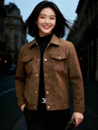 #时尚潮流穿搭 #工装风 #夹克外套 #男士外套 #皮夹克