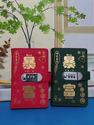 2025密码锁现金存钱本可放现金收纳袋大容量存钱夹网红理财收纳册#现金存钱册 #收纳册 #一起存钱吧 #网红存钱册