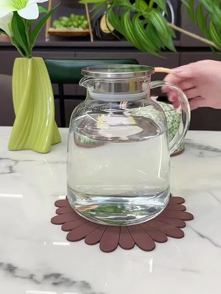 向日葵创意隔热垫锅垫家用餐垫盘子垫子餐桌垫防烫碗垫茶水杯垫#隔热垫 #家用隔热垫 #杯垫