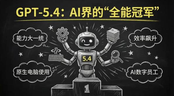 GPT-5.4发布:OpenAI首个大一统模型 #GPT #openai #openclaw #GPT5#chatgpt
