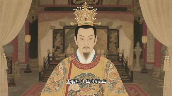 孟昶(919 年 —965 年),字保元,后蜀高祖孟知祥第三子,后蜀末代皇帝(934 年 —965 年在位)。他自幼聪慧,继位初期励精图治,将后蜀治理得国富民强,堪称 “五代第一明君”;但晚年逐渐沉迷享乐、荒废朝政,最终导致后蜀被北宋所灭,自己也沦为阶下囚。其一生功过鲜明,前期英明神武,后期昏聩误国,是五代十国时期极具争议的君主。#孟昶 #五代十国 #后蜀 #五代十国的枭雄们